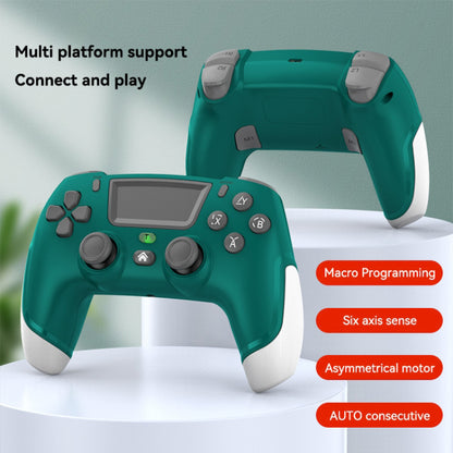 P06 Wireless Game Controller with Six Axis Gyroscope Dual Vibration Gamepad for PS4 / Switch / PC / TV