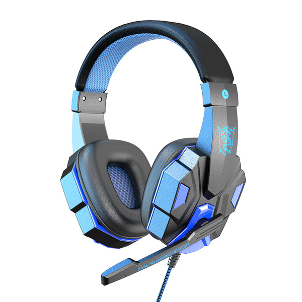 SOYTO SY830 Wired Headset Lightweight Gaming Headphone Computer Cell Phone Headset with USB Lighting