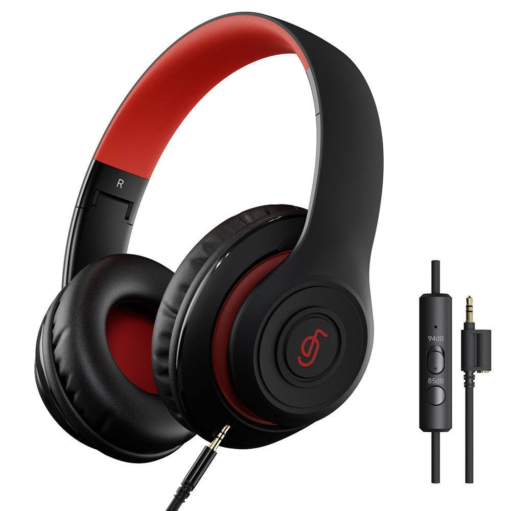 EP21 Noise Canceling Over-ear Bluetooth Headphone Adult Kid Dual Modes Stereo Sound 3.5mm Wired Headset