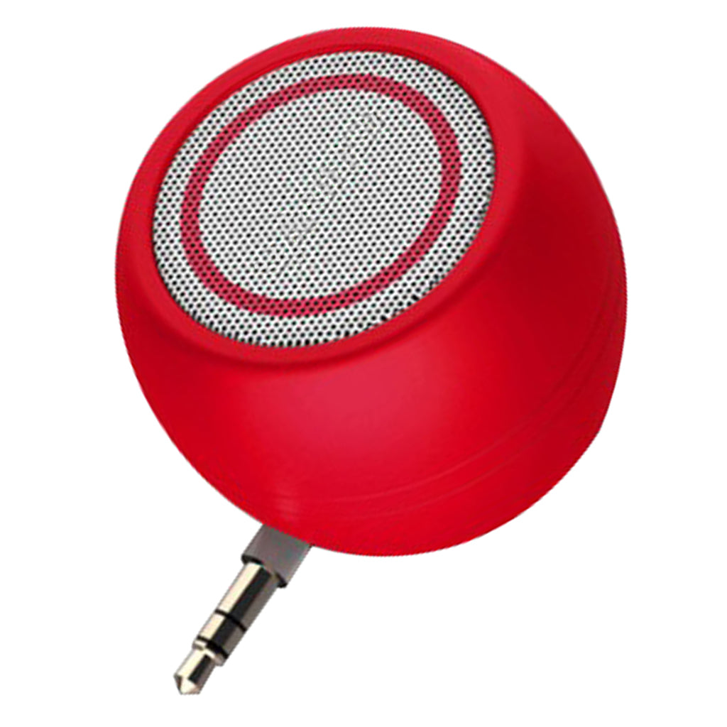 A5 Portable Stereo Mini Speaker 3.5 mm Audio Jack Wireless Plug-in Speaker for Phones Tablets Laptops