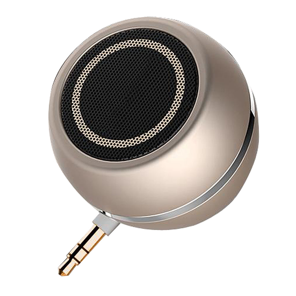 A5 Portable Stereo Mini Speaker 3.5 mm Audio Jack Wireless Plug-in Speaker for Phones Tablets Laptops