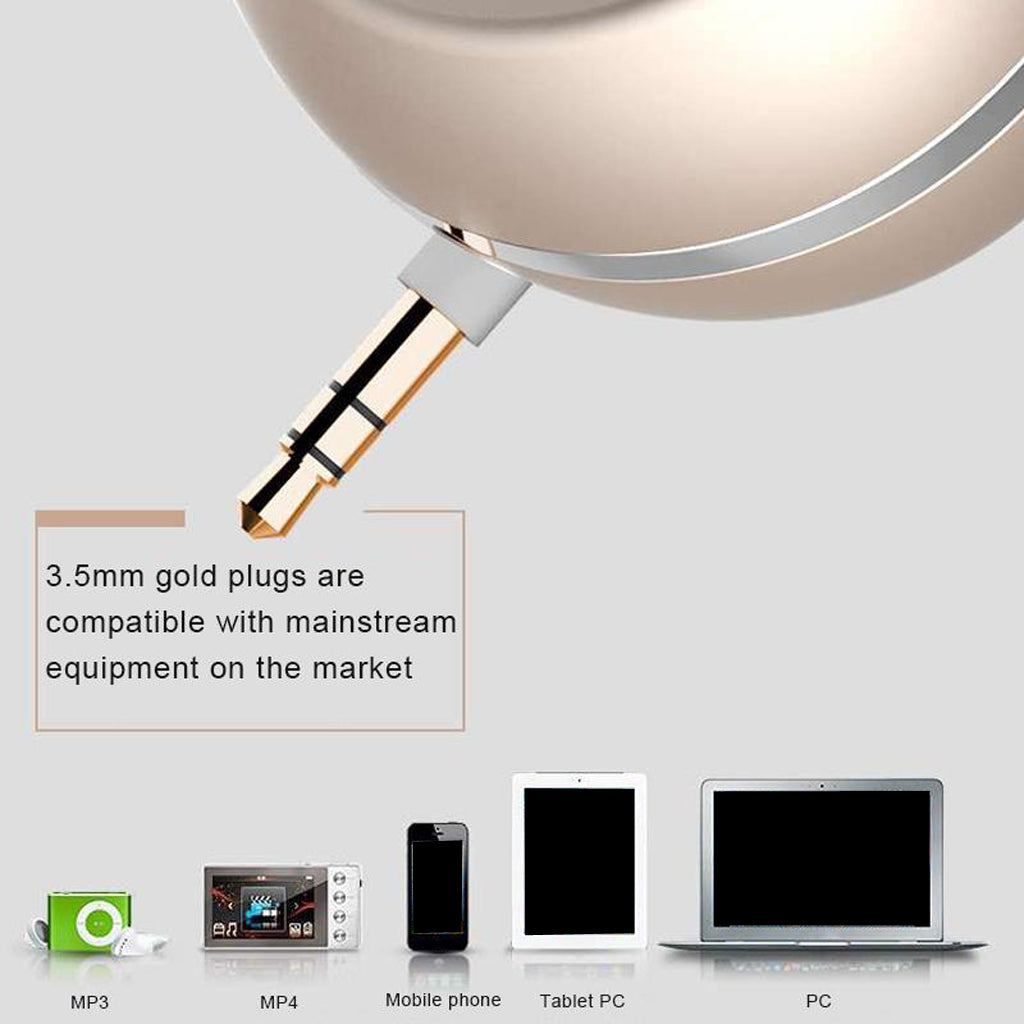A5 Portable Stereo Mini Speaker 3.5 mm Audio Jack Wireless Plug-in Speaker for Phones Tablets Laptops