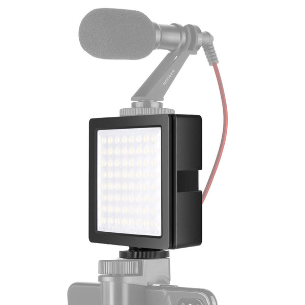 NEEWER PL100-B Mini Plastic+Metal Camera Phone Photography Fill Light Rechargeable Dimmable LED Fill Light