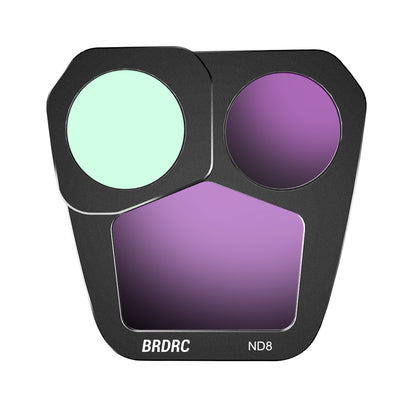 BRDRC For DJI Mavic 3 Pro Multi-layer Nano-coating Optical Glass Filter with Aluminium Frame