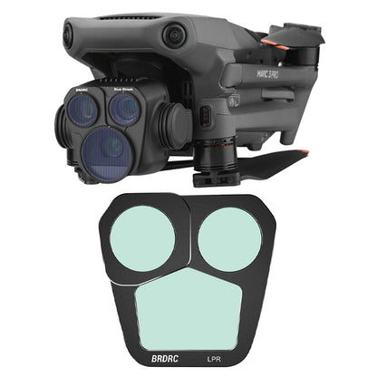 BRDRC For DJI Mavic 3 Pro Multi-layer Nano-coating Optical Glass Filter with Aluminium Frame
