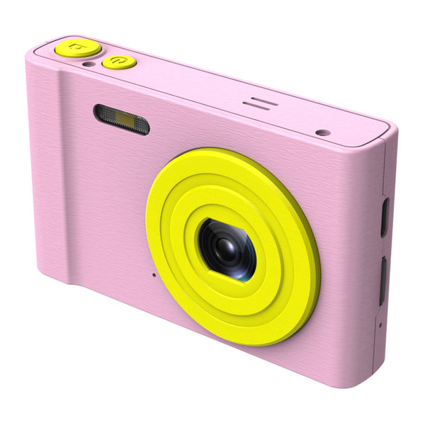 S7 2.4 inch Screen Mini Retro Children Camera Toy Rechargeable Camera Camcorder Kids Gift (with 32GB Memory Card)