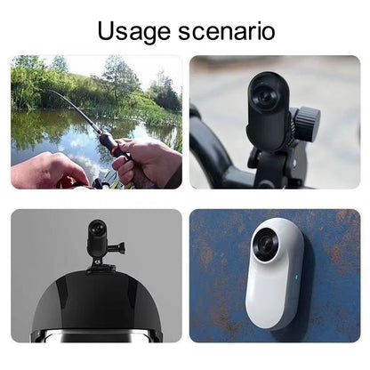 Magnetic Rotation Mini Camera Audio Clip-on Video Recorder Body Worn Cam WiFi Sports Camera