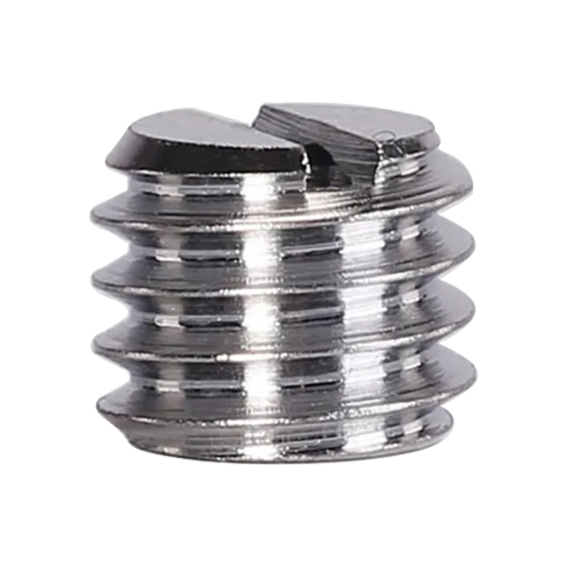 225 1 / 4 UNC to 3 / 8 UNC Iron Screw Adapter Camera Tripod Ball Head Quick Release Plate Mount Converter