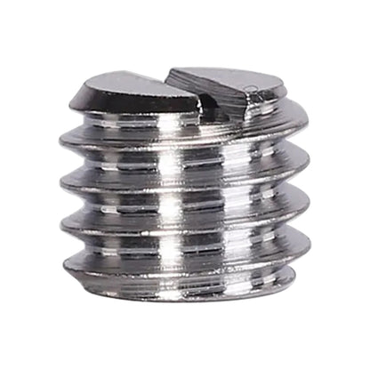 225 1 / 4 UNC to 3 / 8 UNC Iron Screw Adapter Camera Tripod Ball Head Quick Release Plate Mount Converter