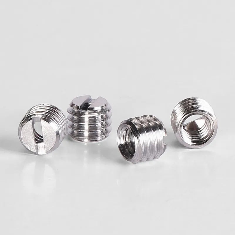 225 1 / 4 UNC to 3 / 8 UNC Iron Screw Adapter Camera Tripod Ball Head Quick Release Plate Mount Converter