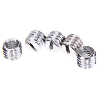 225 1 / 4 UNC to 3 / 8 UNC Iron Screw Adapter Camera Tripod Ball Head Quick Release Plate Mount Converter