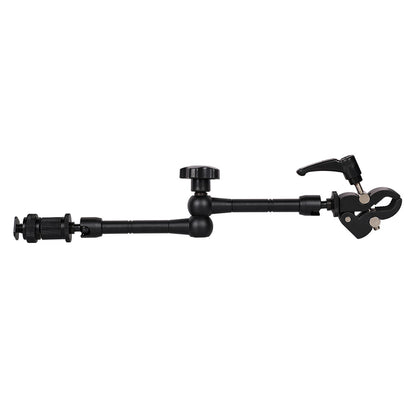 J025 Crab Clamp Super Clamp with 1 / 4 3 / 8 Thread for DSLR Rig LCD Monitor LED Light Tripod Magic Arm