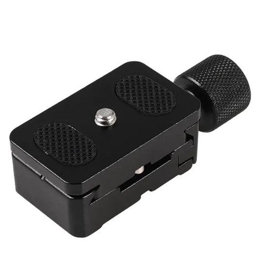 K30 1 / 4 Quick Release Plate Aluminum Alloy Clamp Adapter Mount Tripod Ball Head Adapter Mount