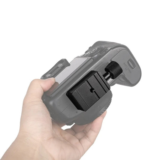 K30 1 / 4 Quick Release Plate Aluminum Alloy Clamp Adapter Mount Tripod Ball Head Adapter Mount