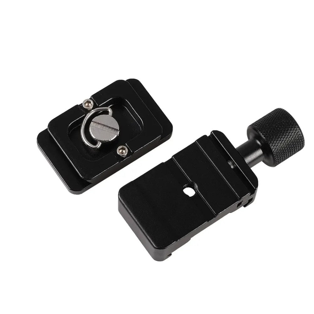 K30 1 / 4 Quick Release Plate Aluminum Alloy Clamp Adapter Mount Tripod Ball Head Adapter Mount