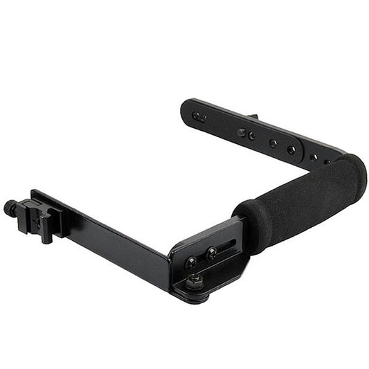 635 U-shaped Reversible Rotating Flash Bracket Handheld Stabilizer Grip for Camera Camcorder Mini DV
