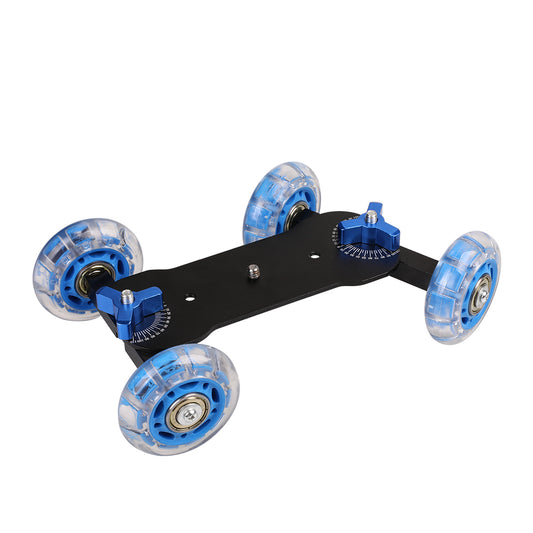 H024 For Canon 5D2 / 7D / 60D DLSR Camera Camcorder Photography Silent Sliding Rail Desktop Mini Camera Rail Car