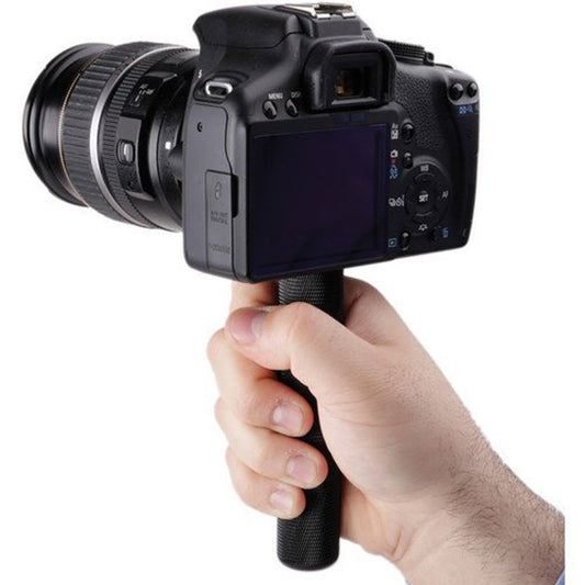 L021 LED Fill Light Handheld Camera Flash Metal Bracket SLR Camera Handle with 1 / 4 Screw Adapter