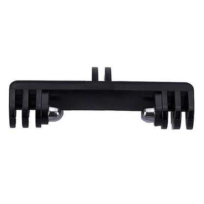GP245 For Xiaoyi SJCAM Fill Light Camera Microphone Adapter Dual Head Camera Mount for GoPro Hero