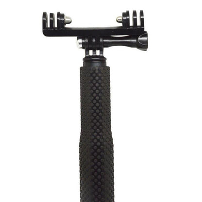GP245 For Xiaoyi SJCAM Fill Light Camera Microphone Adapter Dual Head Camera Mount for GoPro Hero