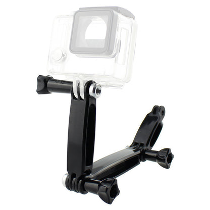 GP240 For GoPro Hero 3 / 3+ / 4 Action Camera Extension Rod 3-in-1 Helmet Extension Selfie Arm