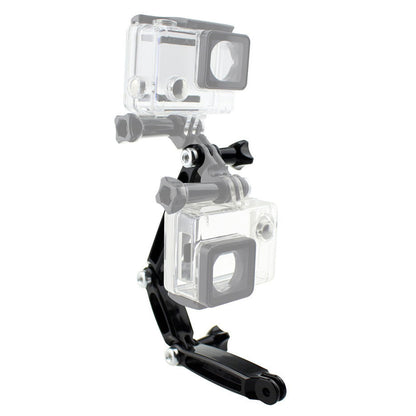 GP240 For GoPro Hero 3 / 3+ / 4 Action Camera Extension Rod 3-in-1 Helmet Extension Selfie Arm