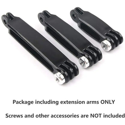 GP240 For GoPro Hero 3 / 3+ / 4 Action Camera Extension Rod 3-in-1 Helmet Extension Selfie Arm