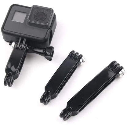 GP240 For GoPro Hero 3 / 3+ / 4 Action Camera Extension Rod 3-in-1 Helmet Extension Selfie Arm