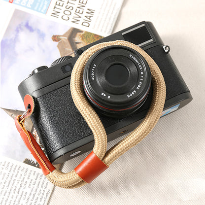 SZ02 SLR Camera Hand Strap Camera Carrying Lanyard Anti-lost Braided Wrist Rope