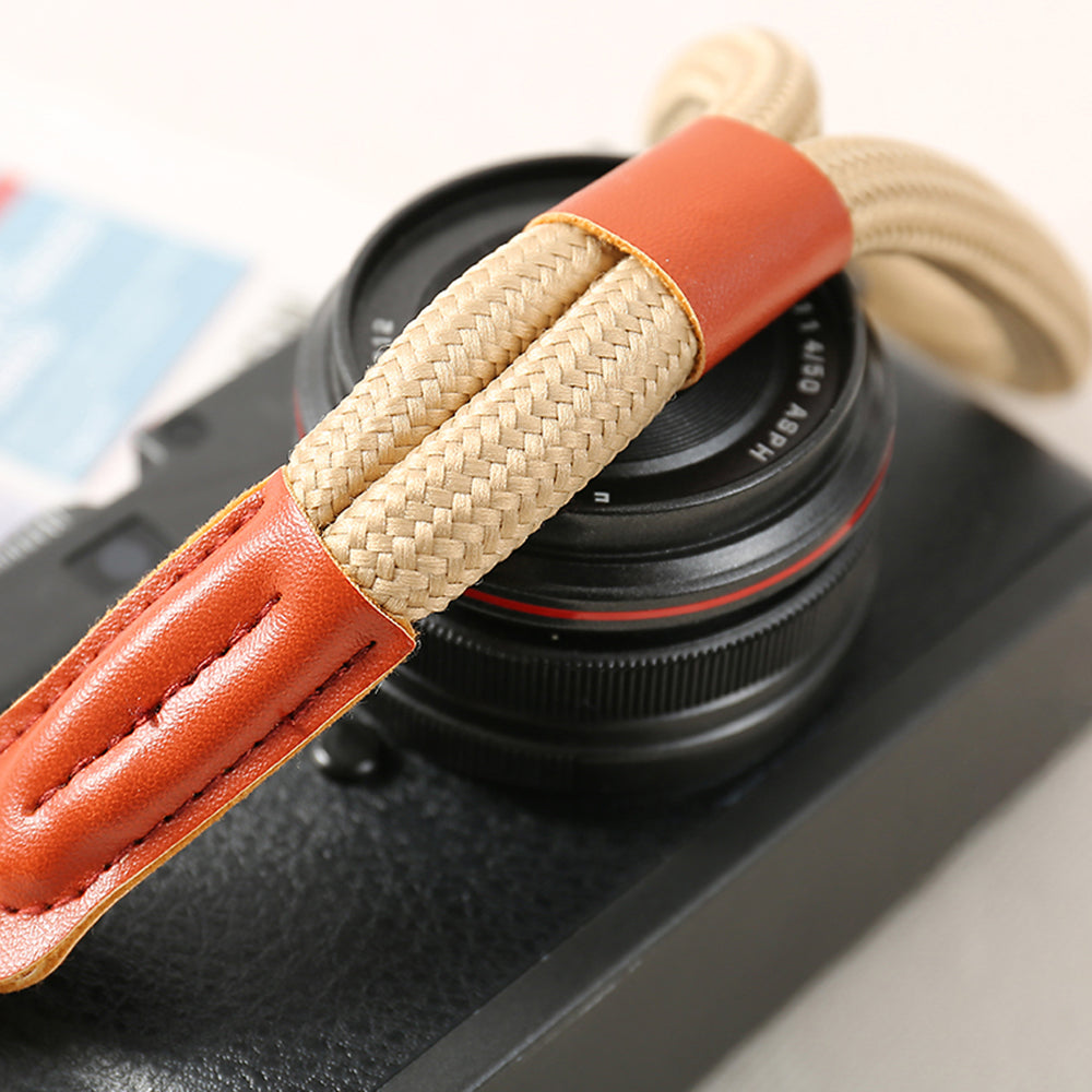 SZ02 SLR Camera Hand Strap Camera Carrying Lanyard Anti-lost Braided Wrist Rope