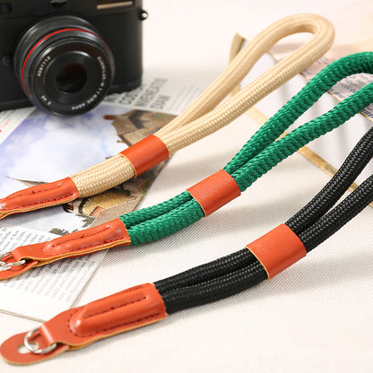 SZ02 SLR Camera Hand Strap Camera Carrying Lanyard Anti-lost Braided Wrist Rope
