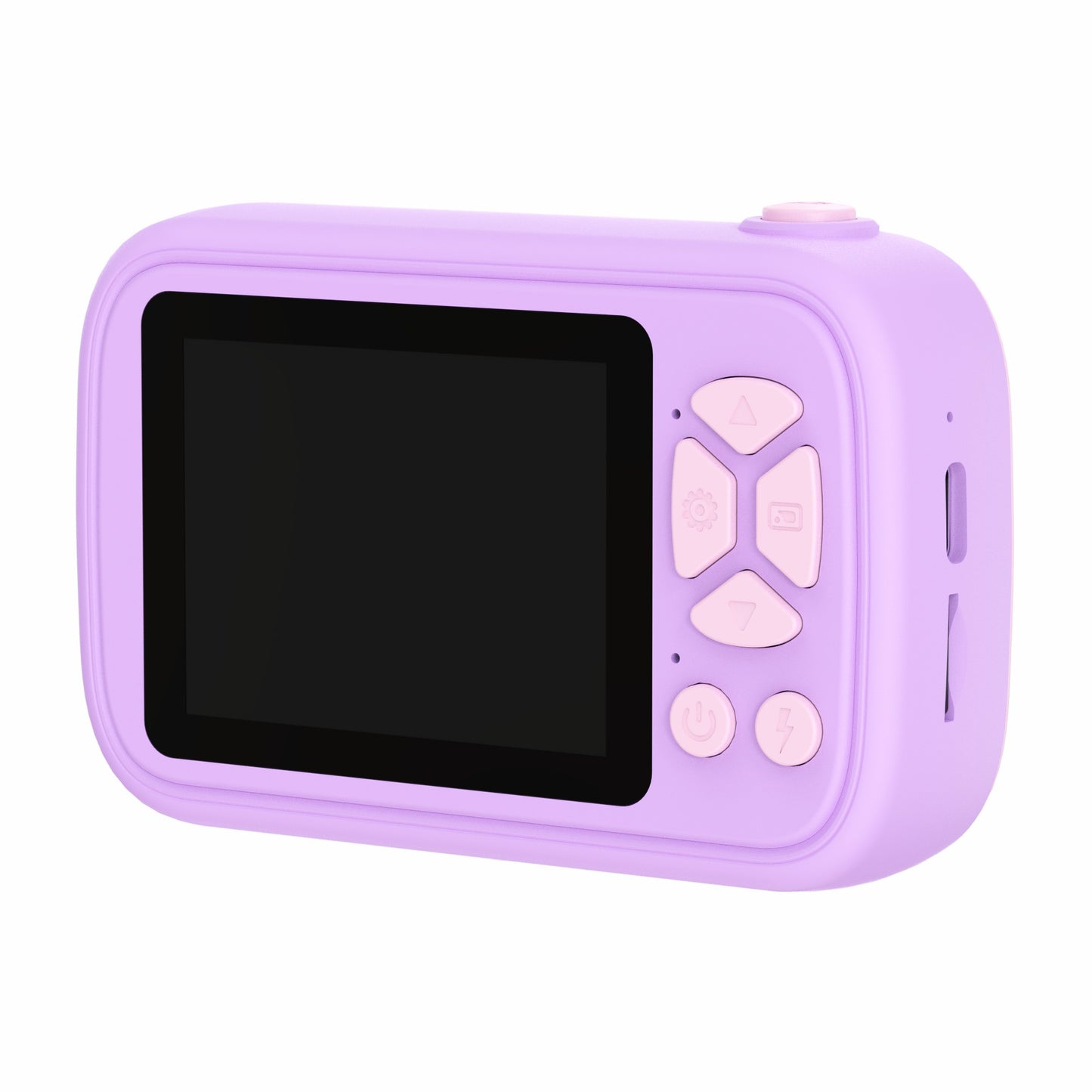 H19 2.4 inch Screen Children Camera 180-Degree Flip Camera Len with Tripod, Support 32G Memory Card