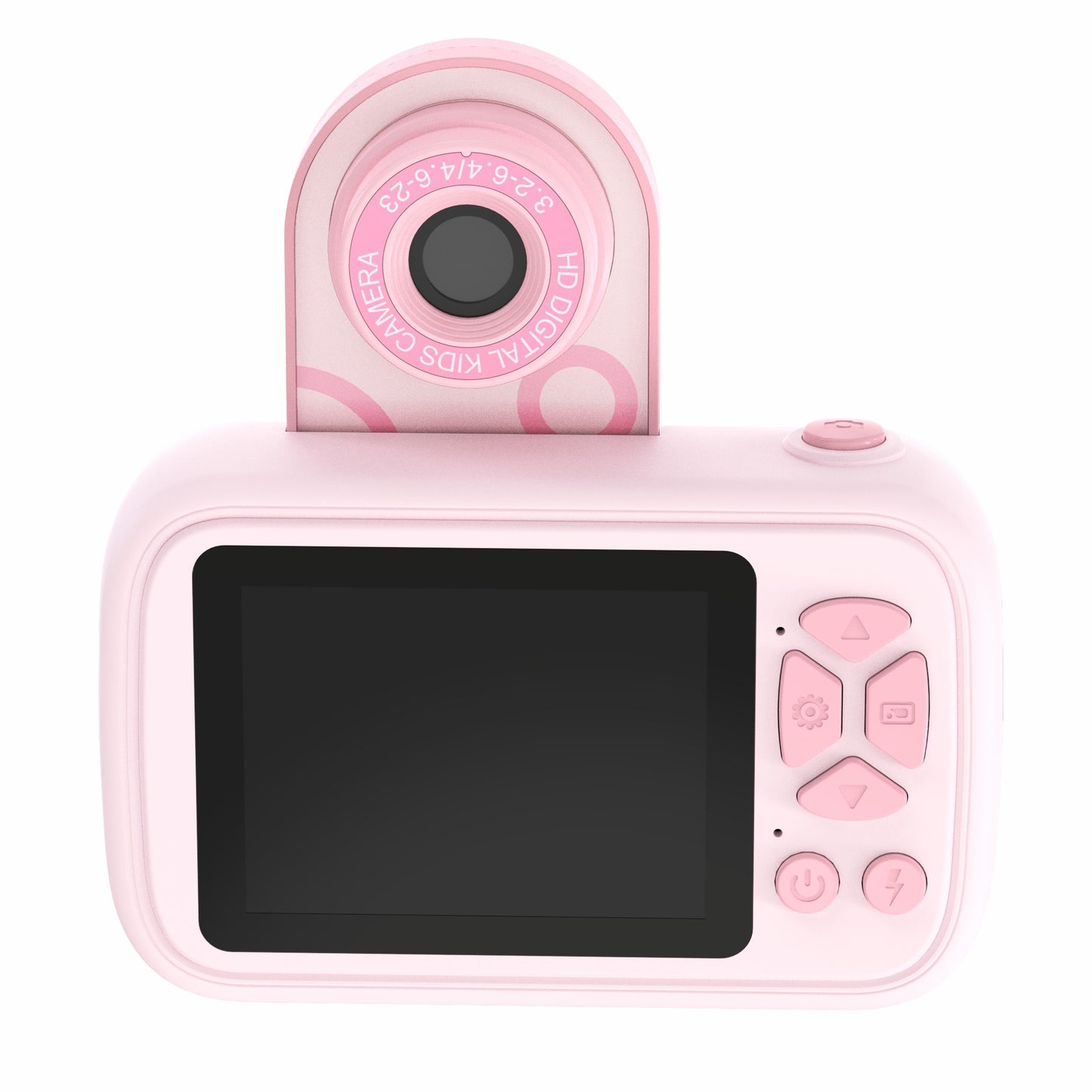 H19 2.4 inch Screen Children Camera 180-Degree Flip Camera Len with Tripod, Support 32G Memory Card