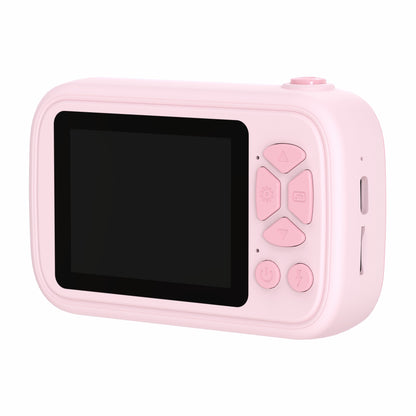 H19 2.4 inch Screen Children Camera 180-Degree Flip Camera Len with Tripod, Support 32G Memory Card