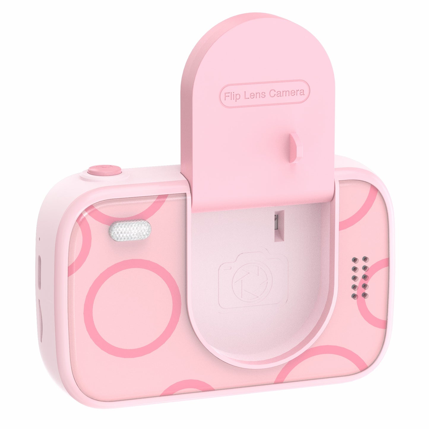 H19 2.4 inch Screen Children Camera 180-Degree Flip Camera Len with Tripod, Support 32G Memory Card