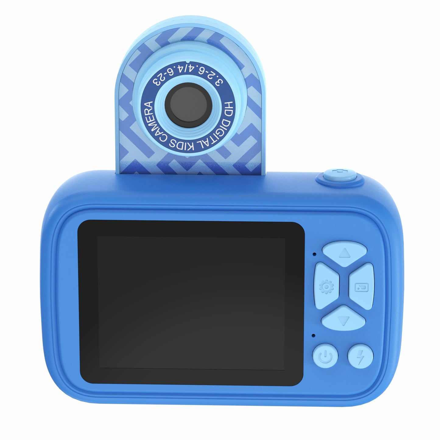 H19 2.4 inch Screen Children Camera 180-Degree Flip Camera Len with Tripod, Support 32G Memory Card