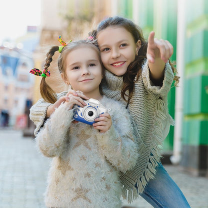 X10 2.0 Cartoon Fox Kids Camera HD Dual Lens Camcorder Toy (with 32G Memory Card + Card Reader)