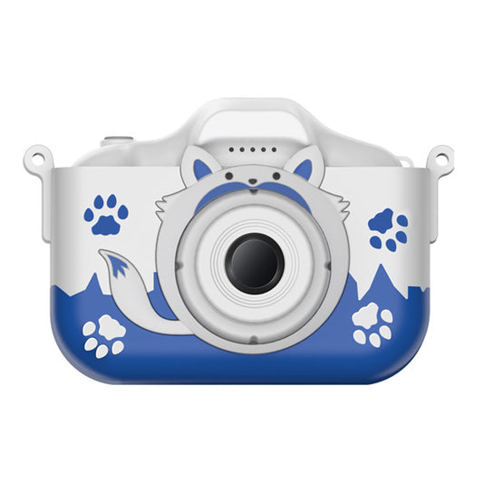 X10 2.0 Cartoon Fox Kids Camera HD Dual Lens Camcorder Toy (with 32G Memory Card + Card Reader)