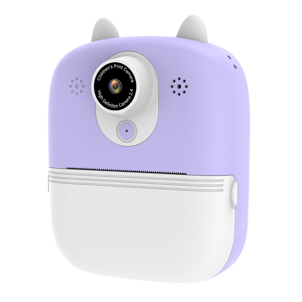 P2 2.4-inch IPS Screen Children Camera Thermal Printer Camera WiFi Printing Camera Support TF Card Storage