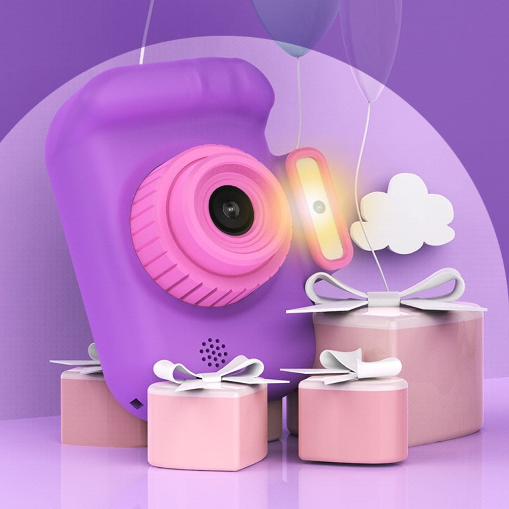 H7 2.0-Inch IPS Cute Kids Camera 4000W HD Mini SLR Front and Rear Digital Camera