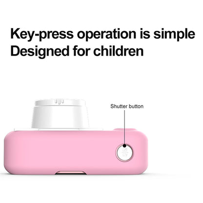 Cartoon Cat Shape Photo Video Kids Digital Camera 2.0-inch IPS Screen HD Dual Camera