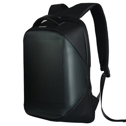 T3 Smart Bluetooth LED Display Backpack DIY Fashion Waterproof DIY Laptop Daypack Bag, Full Color Screen and Programmable