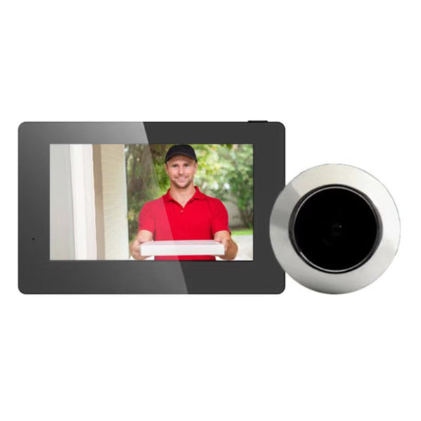X1 4.3 inch Hidden Electronic Peephole Wide Angle Home Security Smart Door Peephole Viewer