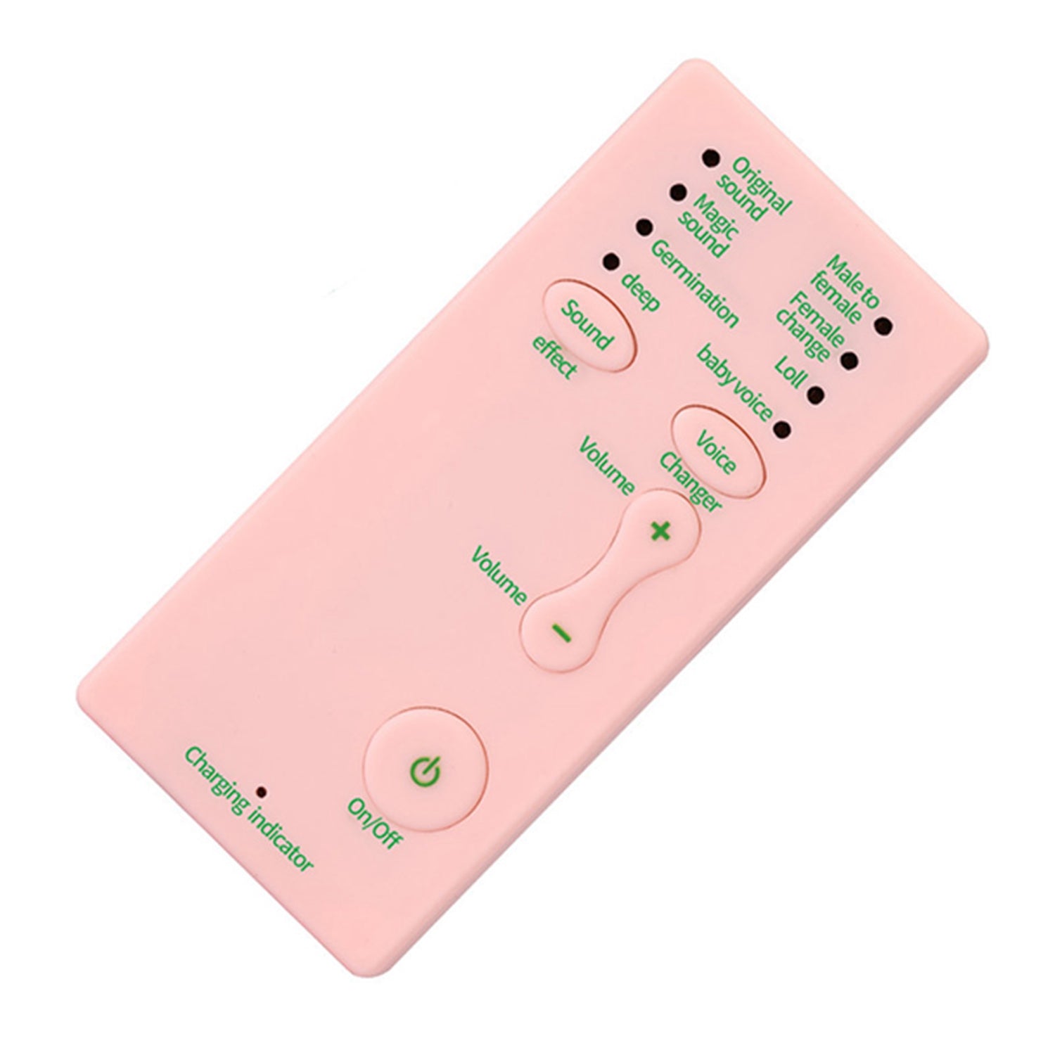 M1 Sound Card Changer Portable Mini Voice Changer for Live Streaming, Gaming