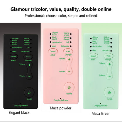 M1 Sound Card Changer Portable Mini Voice Changer for Live Streaming, Gaming