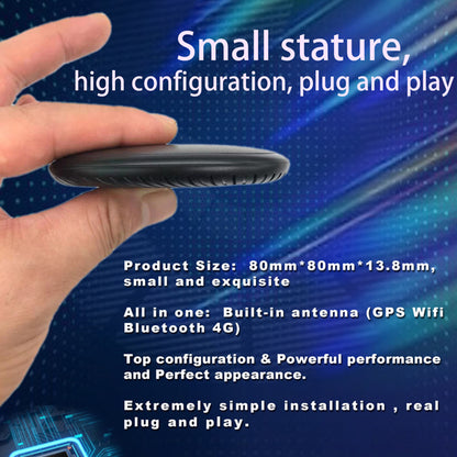 A6air Qualcomm Intelligent Android Wireless CarPlay Box 3+32G Lightweight Thin CarPlay Box