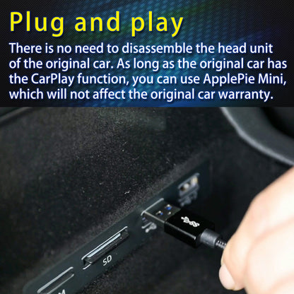 A6air Qualcomm Intelligent Android Wireless CarPlay Box 3+32G Lightweight Thin CarPlay Box