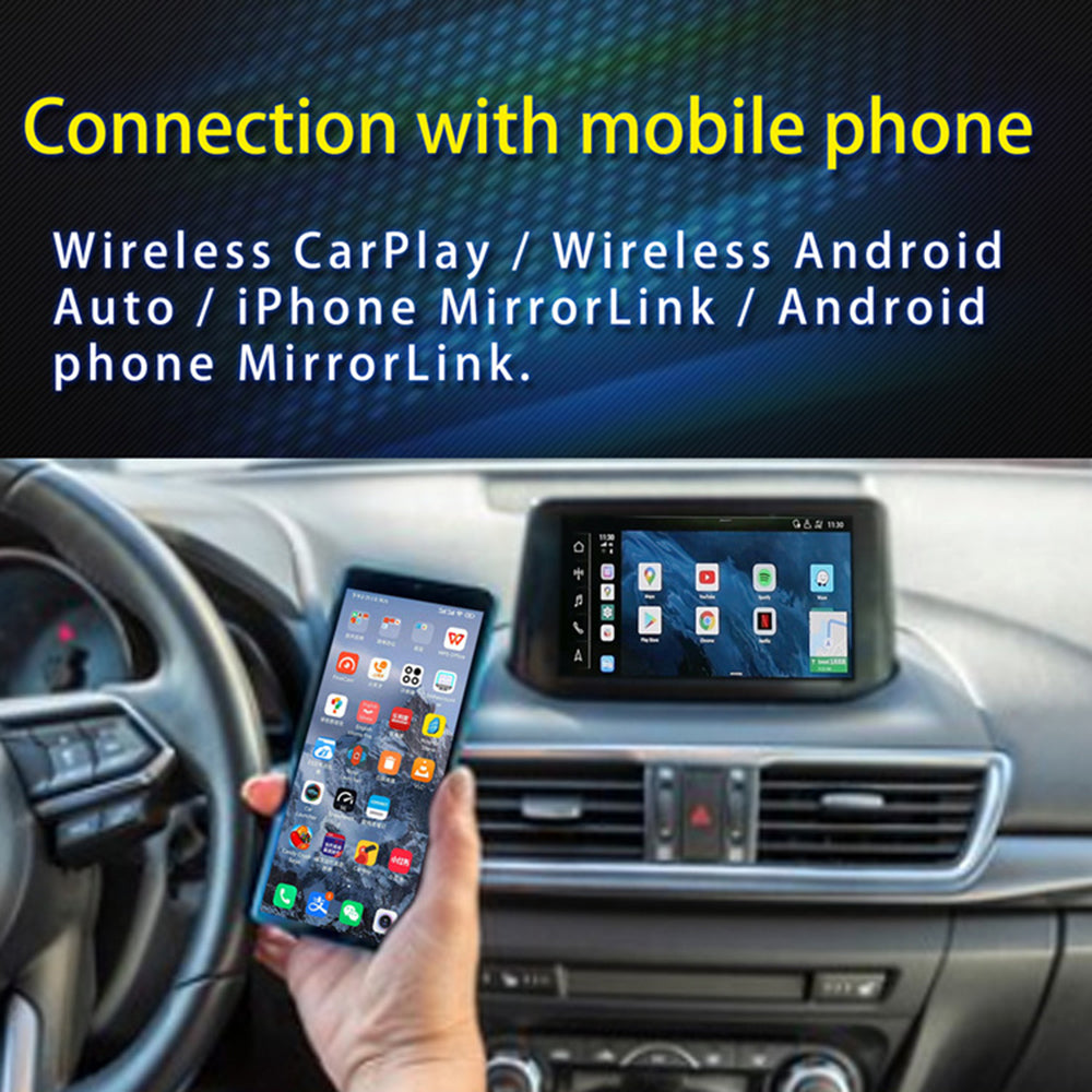 A6air Qualcomm Intelligent Android Wireless CarPlay Box 3+32G Lightweight Thin CarPlay Box