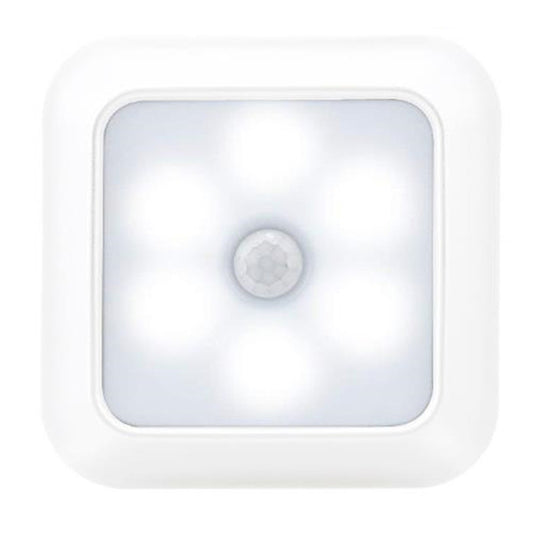 Square Human Infrared Sensor Light Smart Home Wardrobe Aisle Light Control Lamp Creative Night Light
