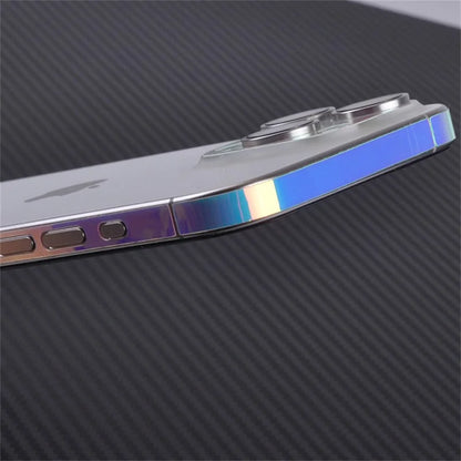 Phone Frame Film for iPhone 15 Pro Max Luminous Edge Protector Sticker Scratch Resistant Side Film